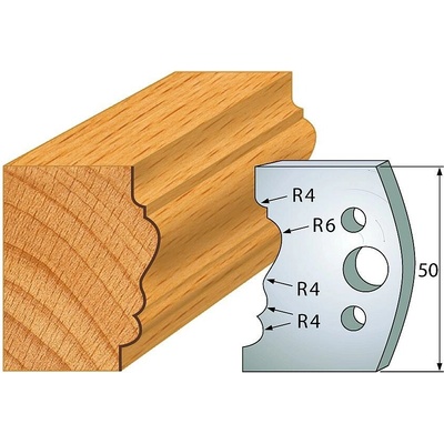 IGM profil 511 - pár nožů 50x4mm SP