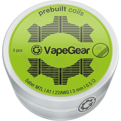VapeGear předmotané spirálky Saber A1 0,5ohm