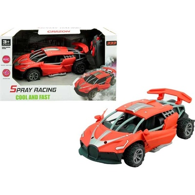 Crazon Състезателна кола с rc управление, led светлини и пушек 1: 24 (cr333-pw2312)