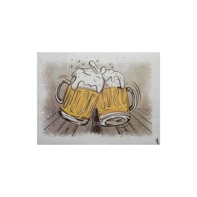 Infibra Papierové prestieranie Beer 30x40 cm 250ks