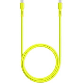 Ttec Кабел ttec - Data, USB-C/USB-C, 1, 2 m, Neon Yellow (8694470827988)