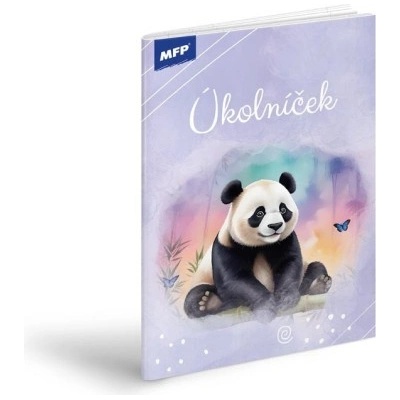 MFP Úkolníček A6 Panda