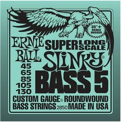 Ernie Ball Super Long Scale Slinky Bass 5 .045 - .130 P02850
