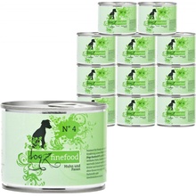 Dogz finefood No.4 kuřecí a bažant 12 x 200 g