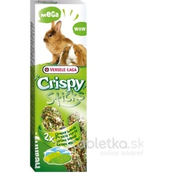 Versele-Laga Crispy Mega Sticks Rabbits-Guinea Pigs Green Meadow 2ks 140 g