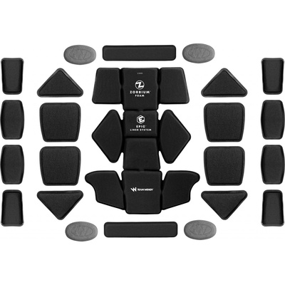 Polstrovanie do helmy Epic Combat Pads System Team Wendy Čierna
