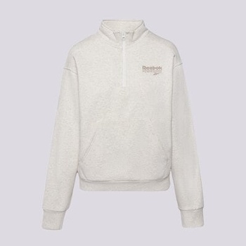 Reebok Суитчър Със Закопчаване Rie 1/4 Zip дамски Дрехи Суичъри 100075402 Бежов S (100075402)