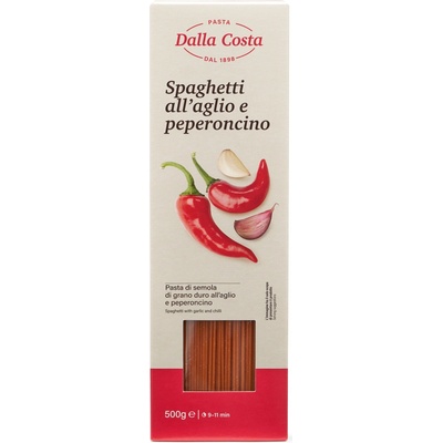 Dalla Costa Špagety chilli a česnek 0,5 kg