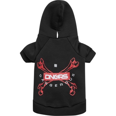 Dangerous DNGRS Суичър Dangerous DNGRS Bones Dog Hoodie black SUB-DGDHD100-00007 - Черен, размер L