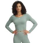 Under Armour Women's Vanish Seamless Long-Sleeve Performance Gym Top - Silica