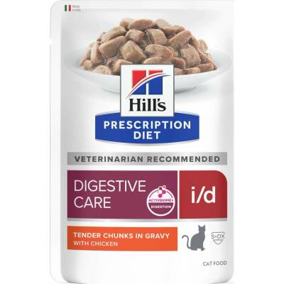 Hill's Prescription Diet, 36 x 85 g 24 + 12 zdarma i/d Digestive Care kuřecí