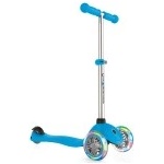 Globber Тротинетка за деца Primo Lights - Sky Blue светеще колела Тротинетка, скутер
