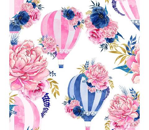 Softshell zimný ballons pink indigo