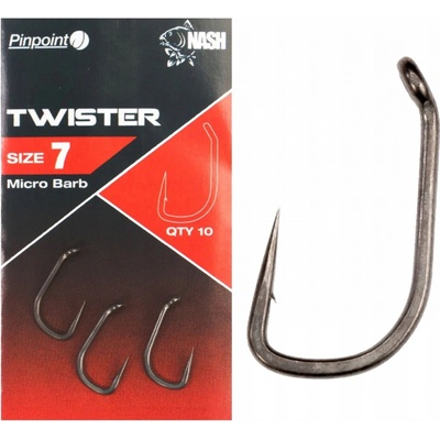 Kevin Nash Pinpoint Twister Micro Barbed vel.2 10 ks