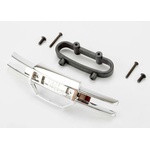 Traxxas Предна броня Traxxas Emaxx Bumper, front (chrome)/ bumper mount, front/ 4x10mm BCS (2)/, TRX5335A (TRX5335A)