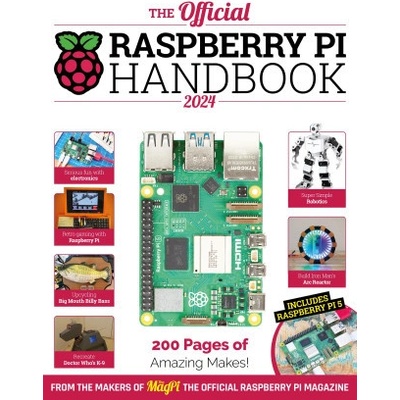 Official Raspberry Pi Handbook - Astounding projects with Raspberry Pi computers The Makers of The MagPi magazinePaperback