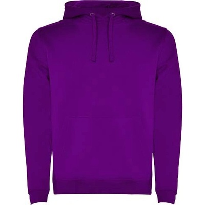 Urban pánska mikina s kapucňou Purpurová