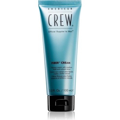 American Crew Styling Fiber Cream стилизиращ крем със средна фиксация и естествени отблясъци 100ml