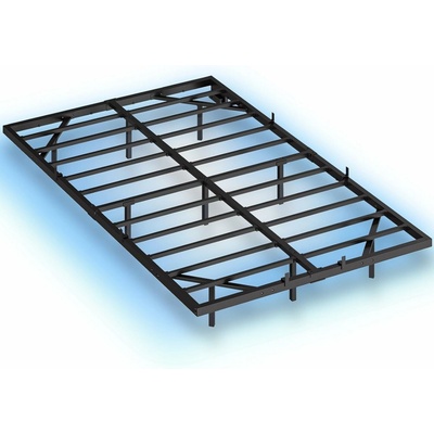 VASAGLE Workman s nabíjecí stanicí a LED osvětlením černý