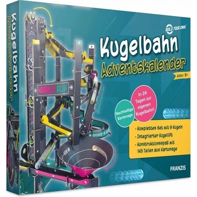 Franzis adventní kalendář Kuličková dráha, 143 dílů FRANZIS GmbH - RC_308505