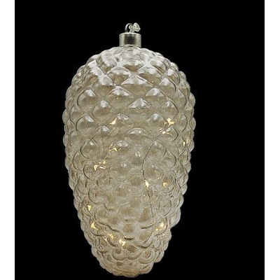 Marimex Crystal závěsná zlatá šiška 10 LED 18000327