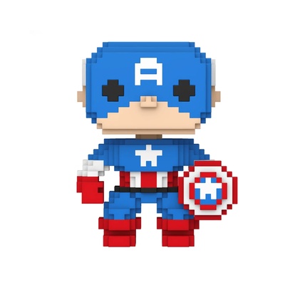 Funko Pop! 8-Bit: Marvel - Captain America (Special Edition) #1426 Фигурка (097694)