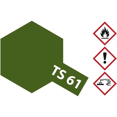 Tamiya akrylová farba zelená NATO TS-61 nádoba so sprejom 100 ml
