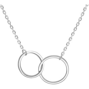 Silenti Jewelry Сребърно колие "Свързани