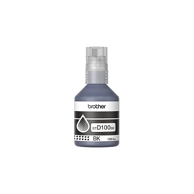 Brother BT-D100BK Black Ink Bottle (BTD100BK)