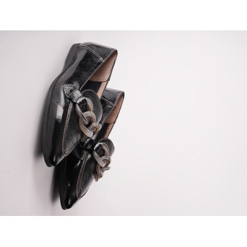 Wonders dámské mokasíny černé