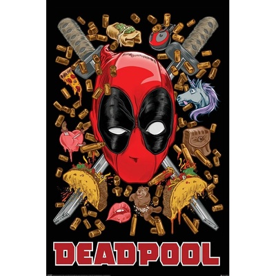 Plakát Deadpool Chimichanga 91x61cm