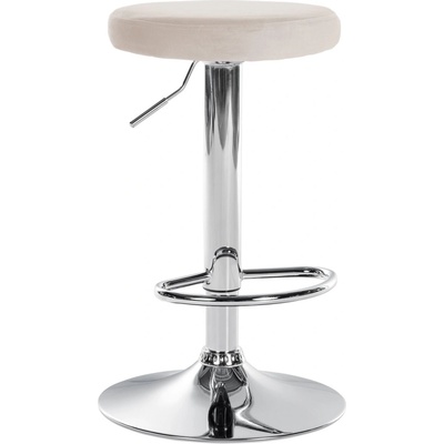 Design-Shop Ponte zamat Krémová / chróm