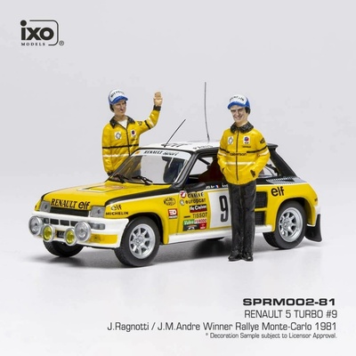 IXO Renault 5 Turbo Rally Monte Carlo 1981 9 Ragnotti Andre 1:43