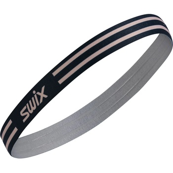 Swix Лента за глава Swix Vantage Elastic Hairbands 2-Pack Headband - Dark Navy / Peach Whip - размер One Size (904-6243-0211)