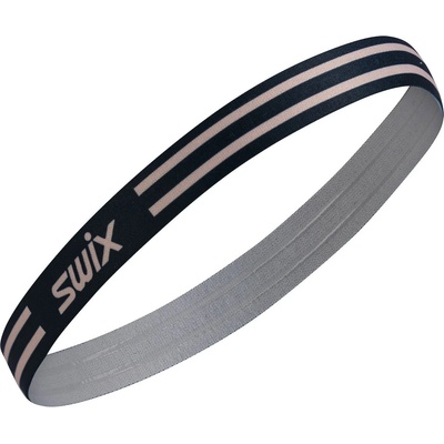 Swix Лента за глава Swix Vantage Elastic Hairbands 2-Pack Headband - Dark Navy / Peach Whip - размер One Size (904-6243-0211)