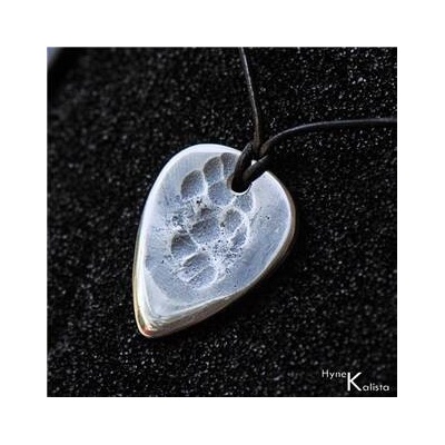 Kredum Hynek Kalista Nerezový přívěsek trsátko Klasik s očkem KS3035-O