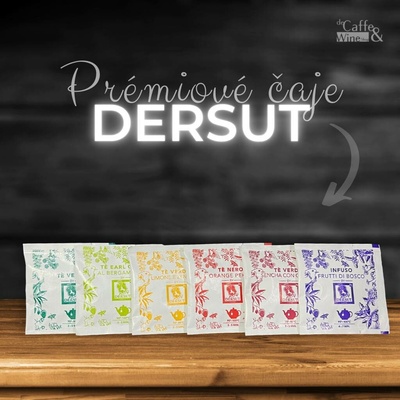Dersut Caffe Pyramidové čaje vzorková sada 6 ks