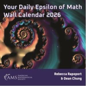 Your Daily Epsilon of Math Wall Calendar 2026 (2025)