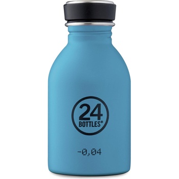 24Bottles Бутилка за вода Urban Bottle Earth 250 мл сиво-синя (563)