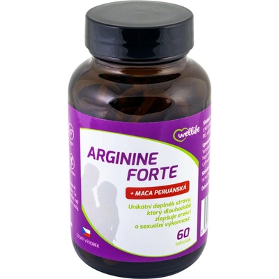 Wellife ARGININE FORTE 60 tobolek