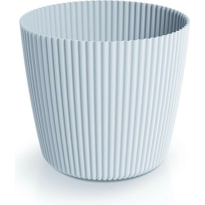 Prosperplast Kvetináč MILLA ROND IX svetlo šedý, 23,6 cm