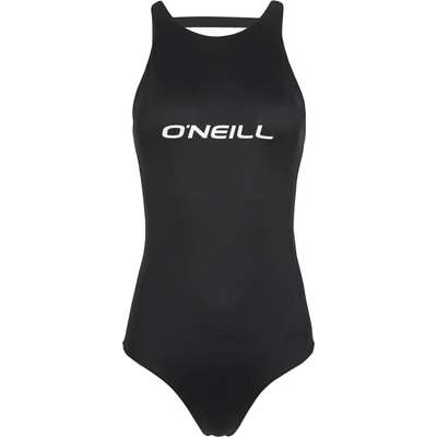 O'Neill dámske jednodielne plavky LOGO SWIMSUIT čierna biela