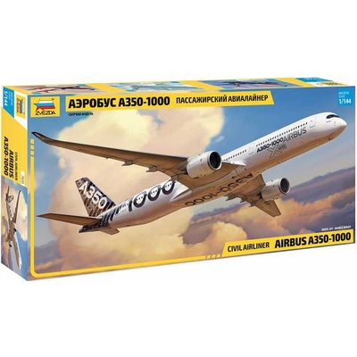 Zvezda Model Kit Airbus A 350 1000 7020 1:144