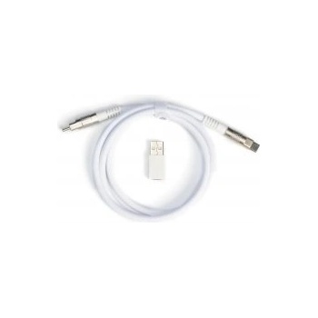Keychron Cable Double-Sleeved Geek USB-C White (CAB-20)