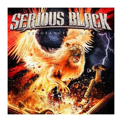 SERIOUS BLACK - VENGEANCE IS MINE RED LT LP