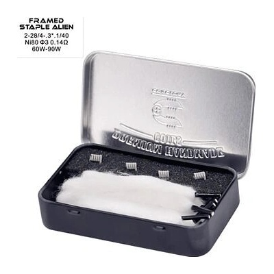 Coilology Předmotané spirálky Handcrafted Sandvik Fralien Ni80 4 ks 2-28/4-.1*.3/40