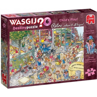 JUMBO WASGIJ Destiny 6 Dětské hrátky! 1000 dielov
