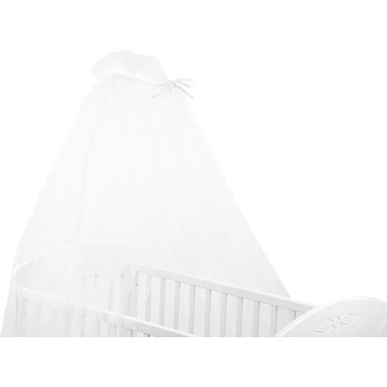 KikkaBoo Балдахин тюл 200/480 бял (41140000025)