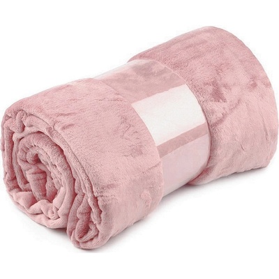 Prima-obchod Deka Coral fleece starorůžová světle 150x200