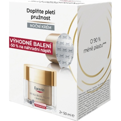 Eucerin Hyaluron Filler + Elasticity SPF30 denný krém náhradná náplň 50 ml